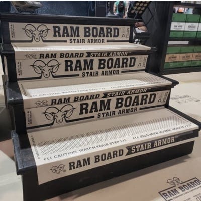Ram Board Stair Armor (6 Treads/Pack) in printed POS - 863mm x 482mm