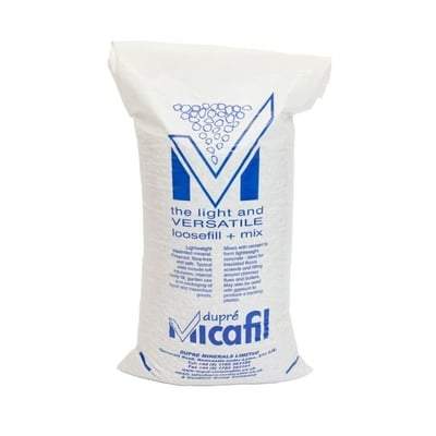 Micafil Vermiculite Loose Fill Loft Insulation (Large Grade) 110 Litre Bag Heating & Plumbing
