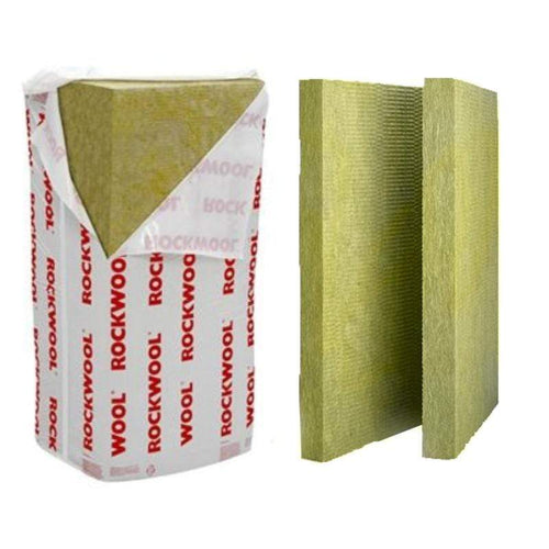Rockwool RW3 Acoustic, Thermal, and Fire Performance Insulation Slabs (All Sizes) Cavity wall Insulation