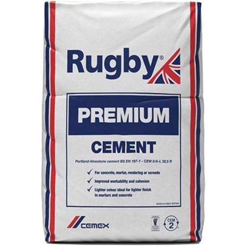 Rugby Premium Cement 25 Kgs Building Materials & Accessories