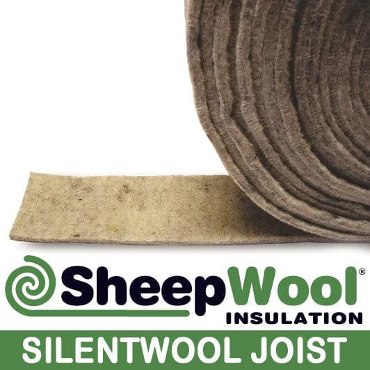 SilentWool Joist Insulation 0.1m x 10m