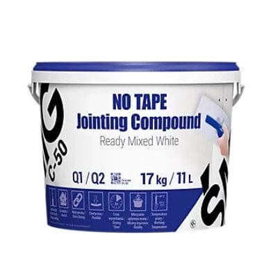 SMIG C-50 Ready Mixed No Tape Jointing Compound - White x 17Kg