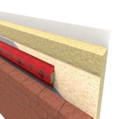Timber Cavity Barrier (TCB) Yellow 120mm x 1200mm - All Sizes Fireproof Insulation