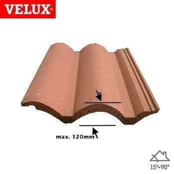 VELUX EDW Single 120mm Tile Flashing - All Sizes Roof Windows